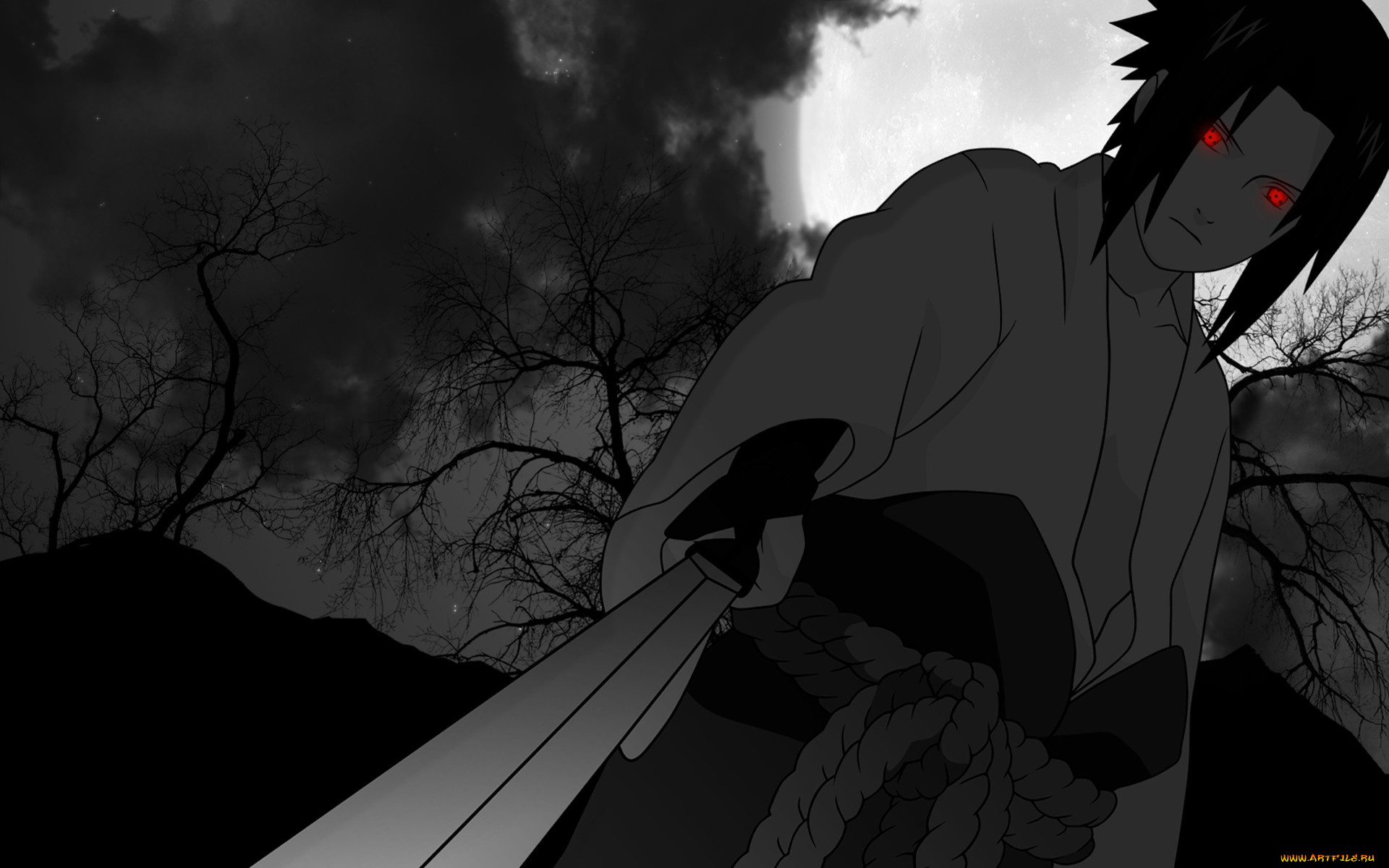 , naruto, uchiha, sasuke, sharingan
